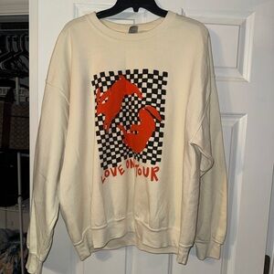 Love on tour sweatshirt